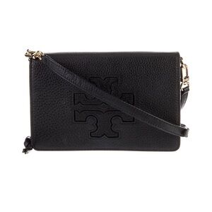Tory Burch Black Leather Cross Body